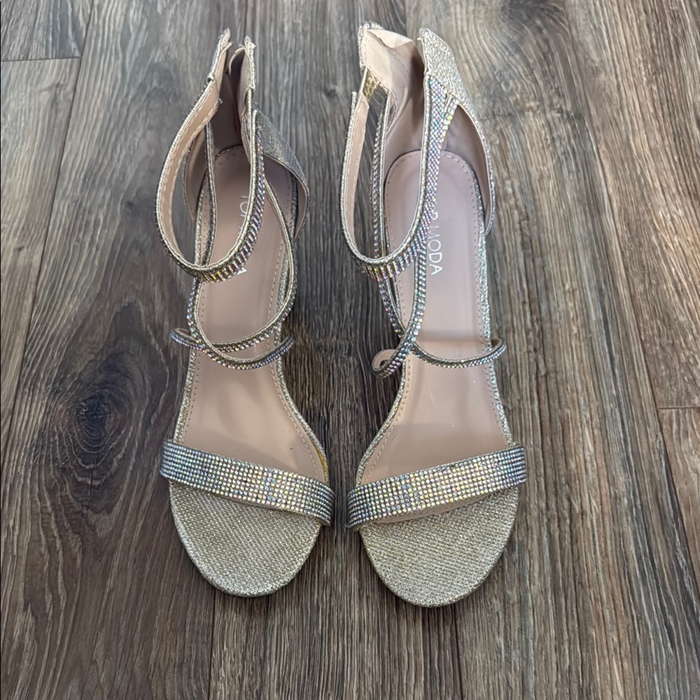 Top Moda Sparkly 3” Heels